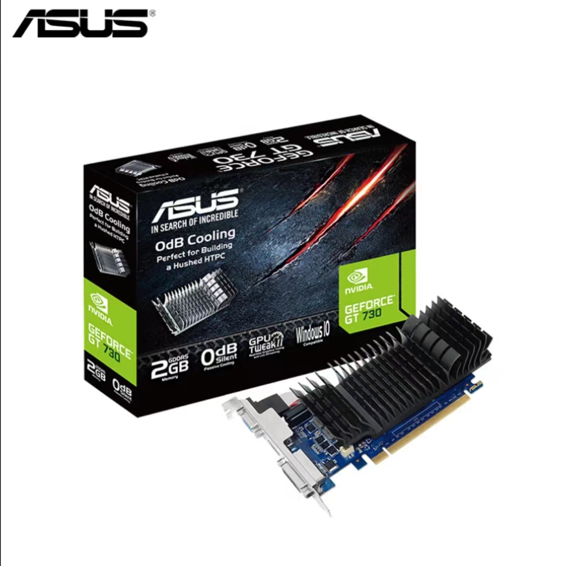 華碩 ASUS GeForce GT730-SL-2GD5-BRK  GDDR5 2GB 家庭娛樂顯卡